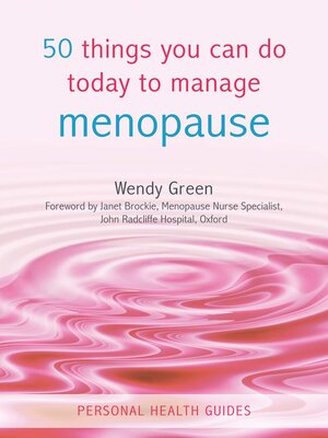 cover image of 50 Things You Can Do Today to Manage Menopause
